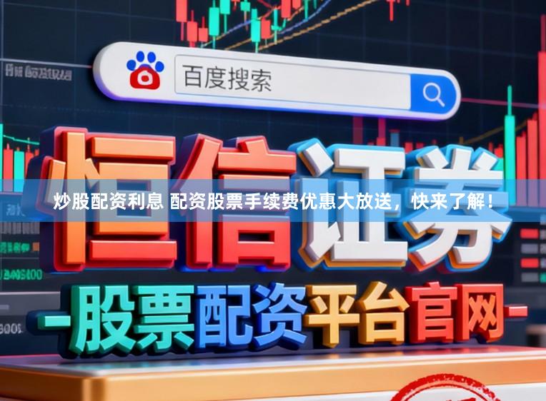 炒股配资利息 配资股票手续费优惠大放送，快来了解！